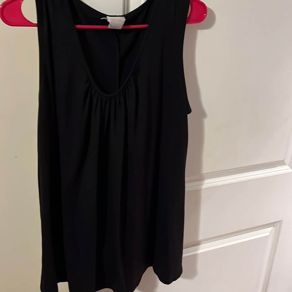 Black baby doll tank